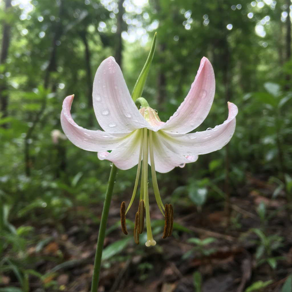 The rare Siroi Lily flower